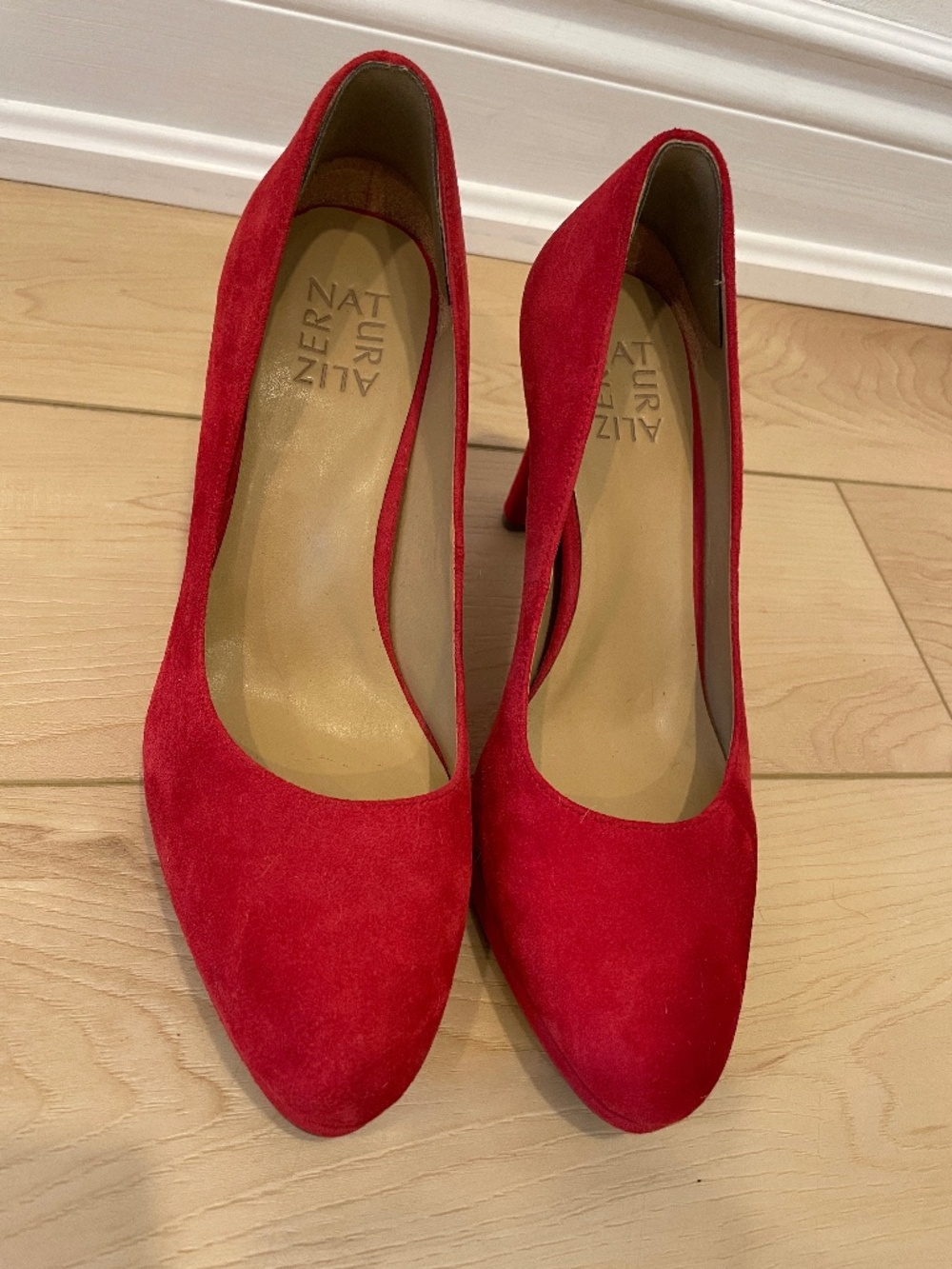 Red Naturalizer Heels